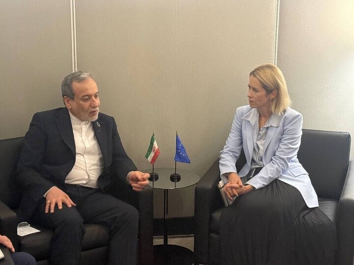 Kallas meets Iranian foreign minister