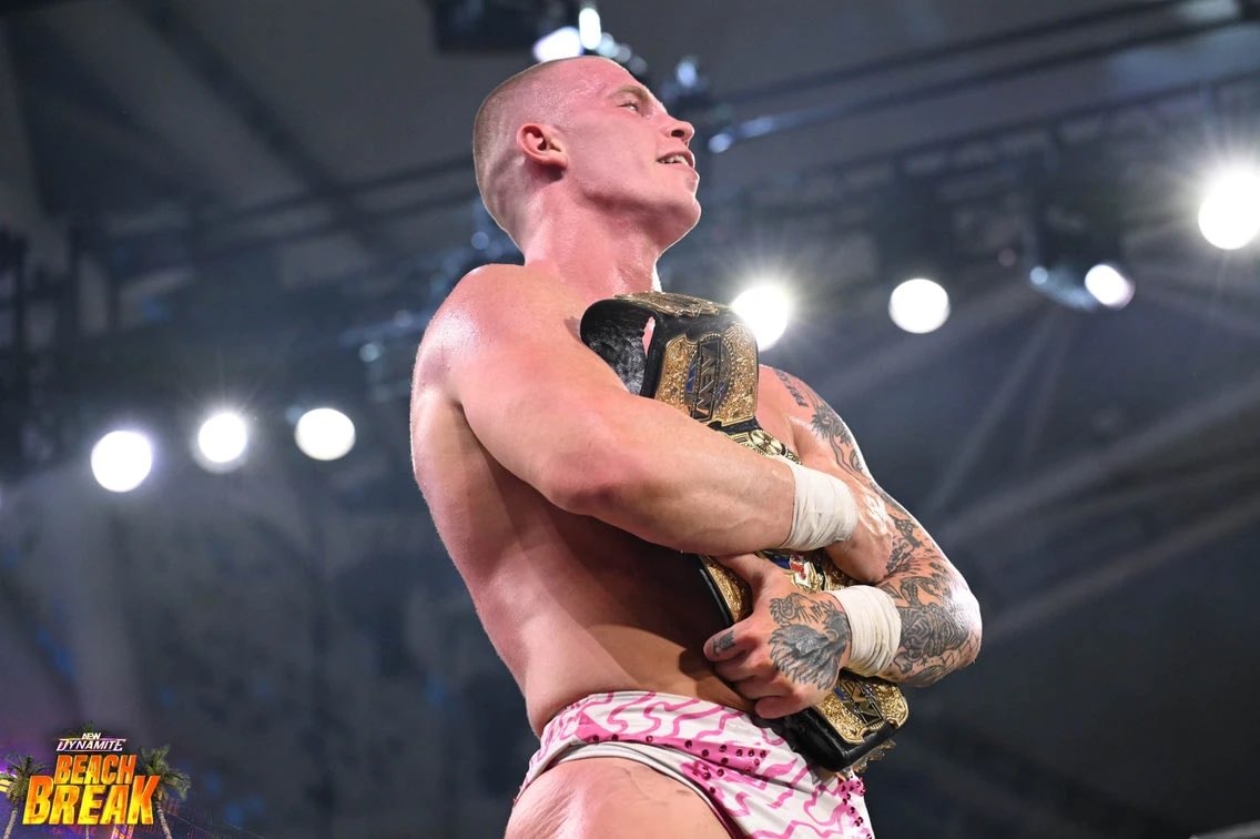 Kyle Fletcher Beach Break AEW