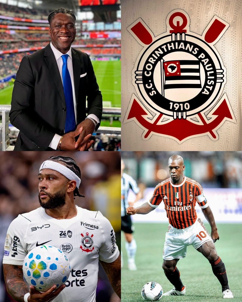 Clarence Seedorf Corinthians coach Memphis Depay