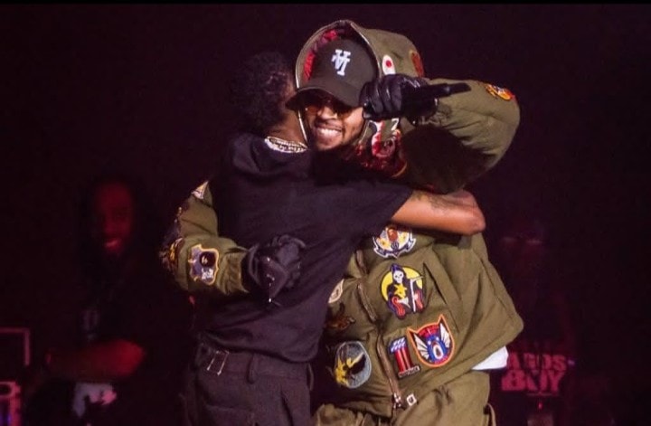Chris Brown Man On A Mission debut #4 Spotify (photo 3 of 3)