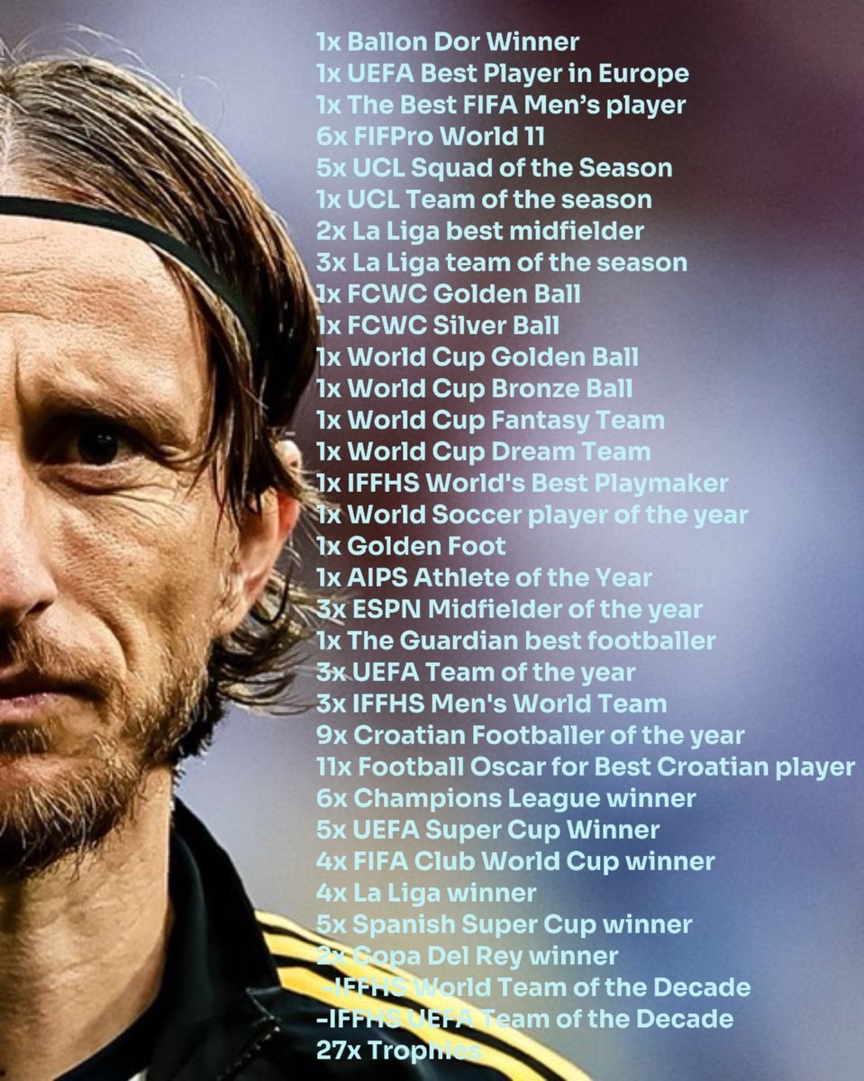 Luka Modrić GOAT status (photo 2 of 2)