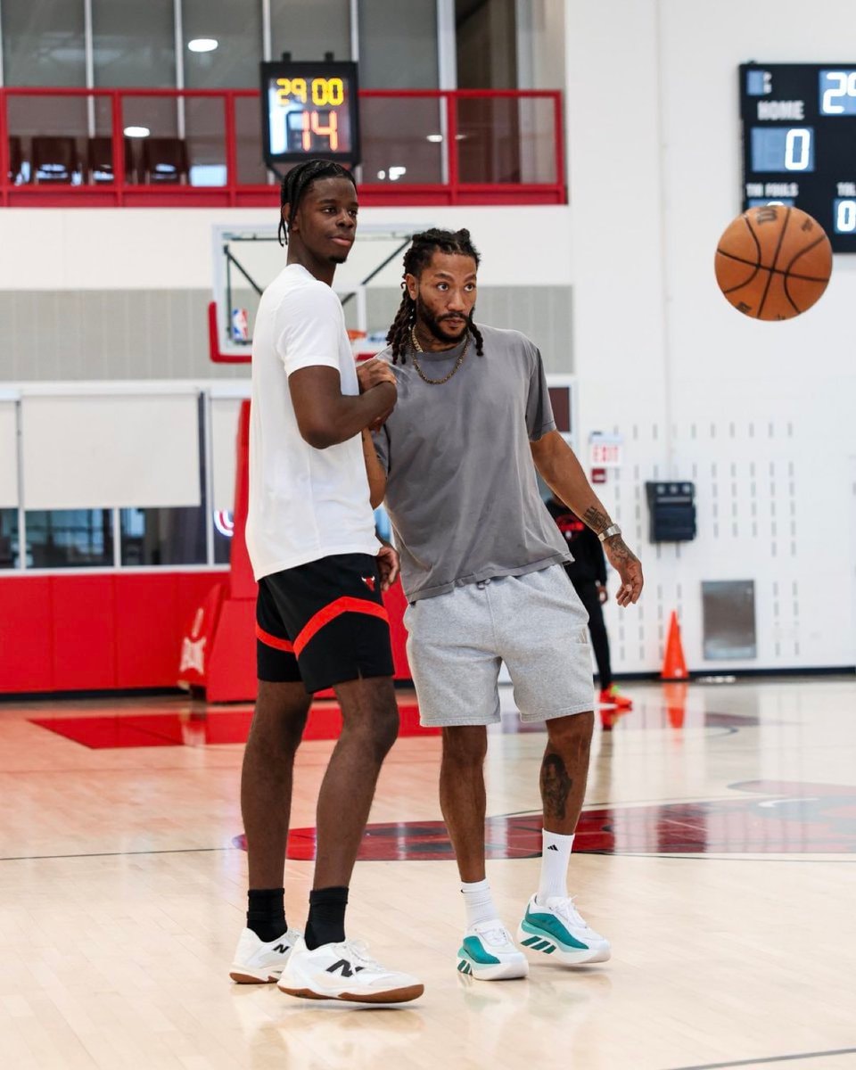 Derrick Rose Caleb Wilson basketball