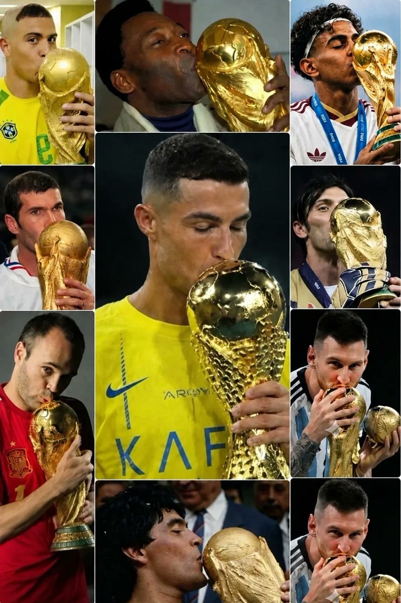GOATS FIFA World Cup Trophy