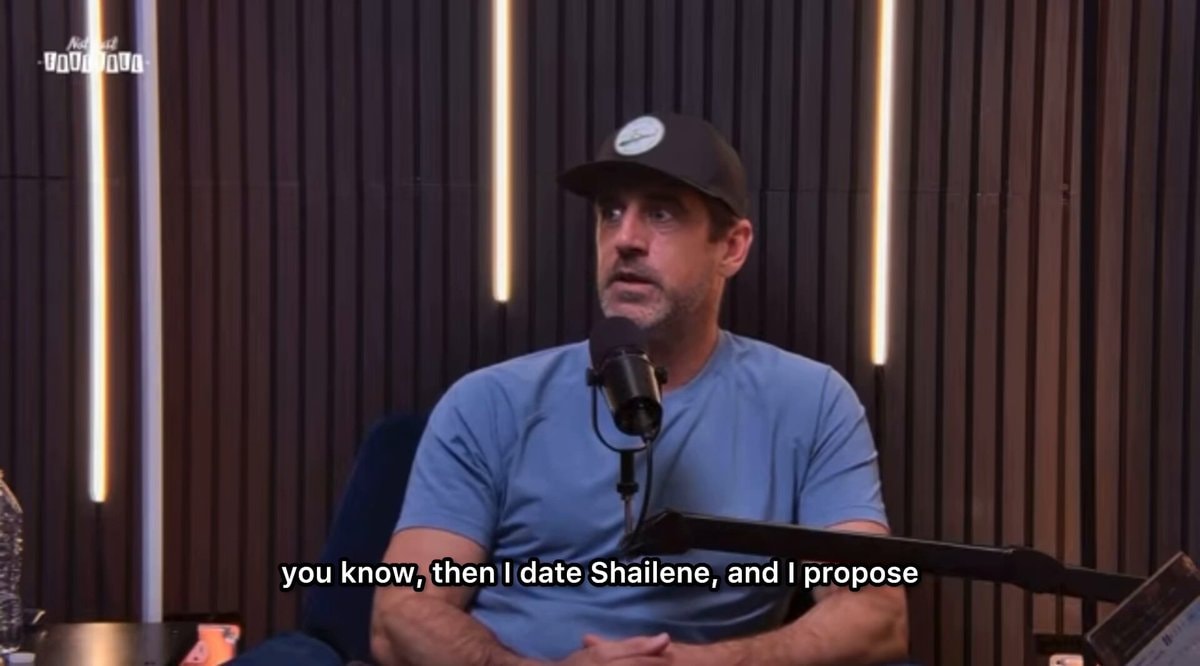Aaron Rodgers on Shailene Woodley proposal Aaron Rodgers on Shailene Woodley proposal