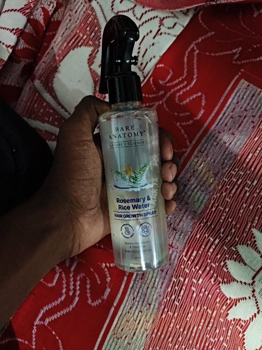 Bare Anatomy Rosemary Rice Water spray review