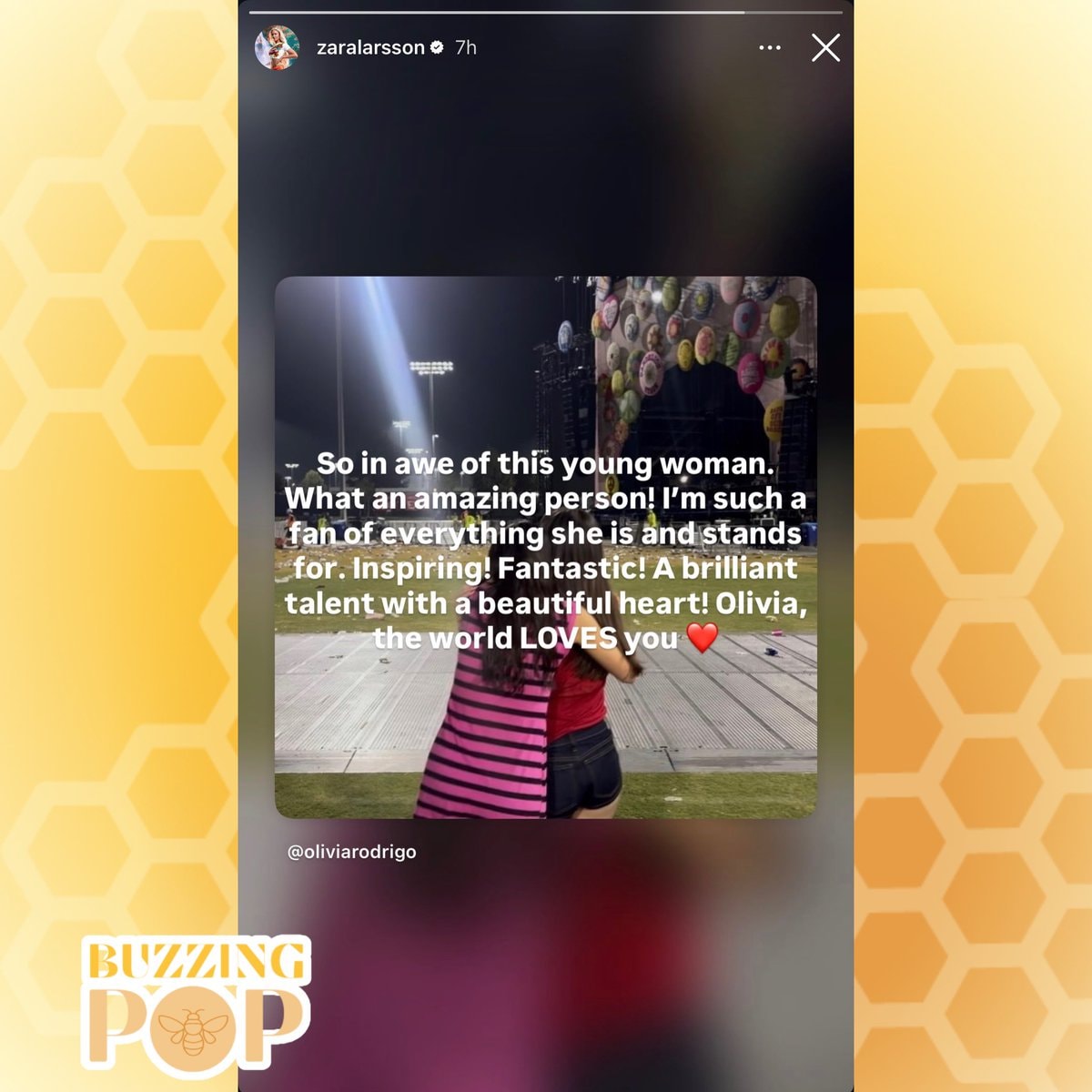 Zara Larsson praises Olivia Rodrigo (photo 2 of 2)