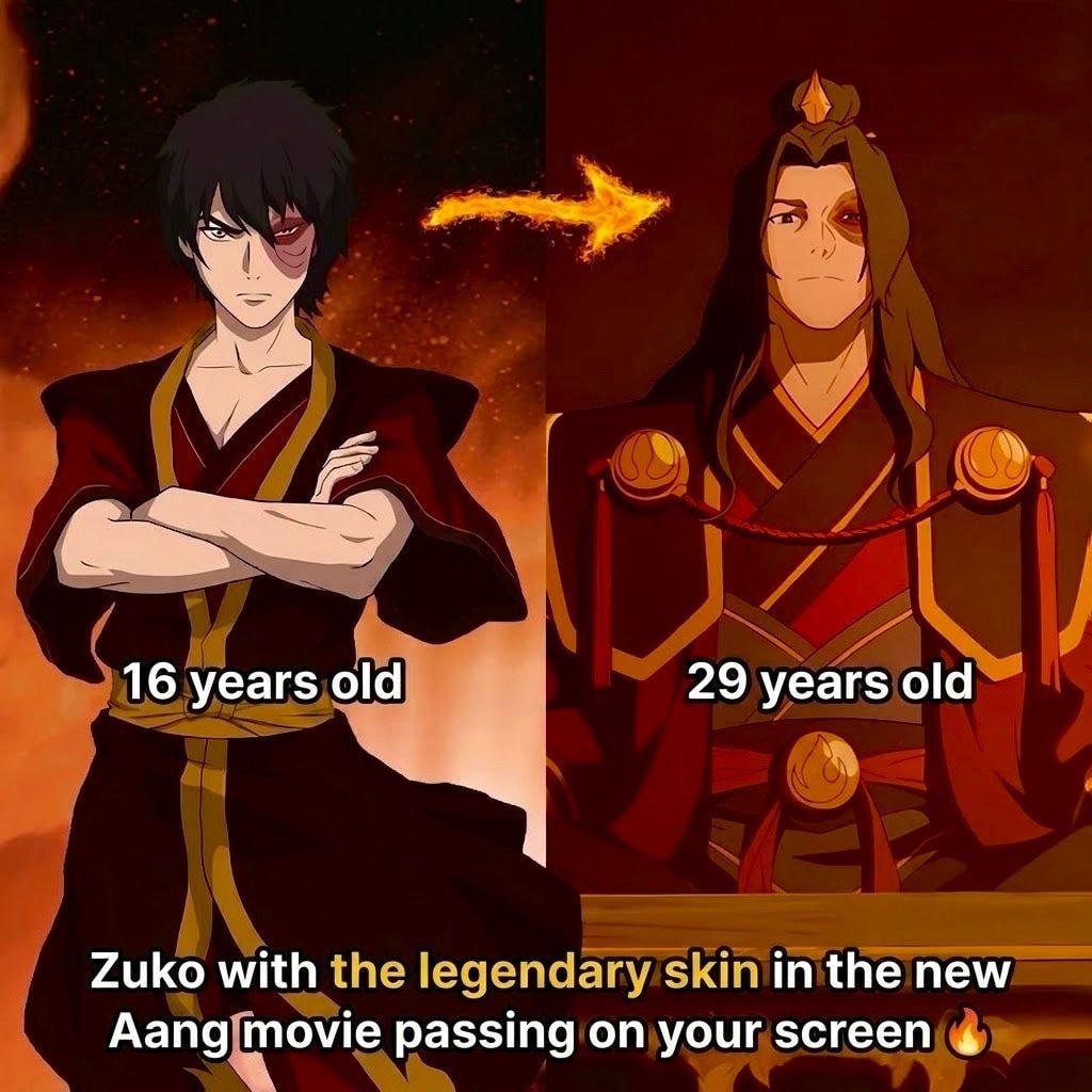 Zuko new design Avatar movie