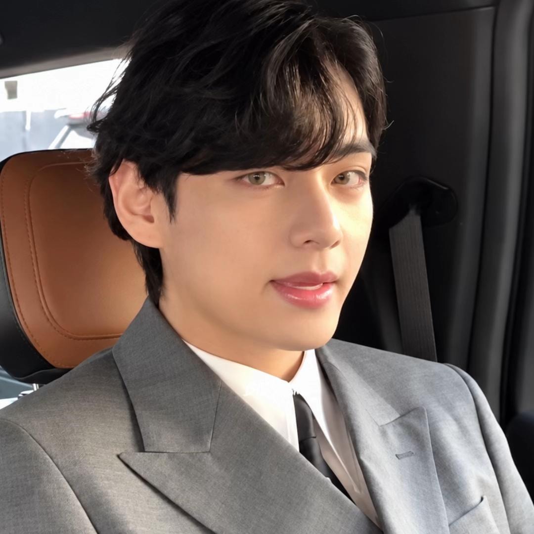 taehyung in a suit