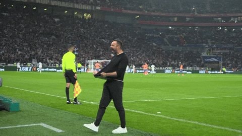 Zerbi reaction on the touchline