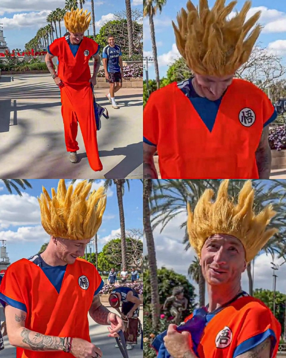 Marco Reus as Super Saiyan 2 Goku