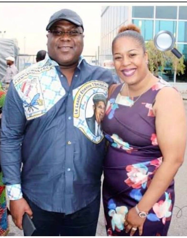 Félix Tshisekedi Lisette Kabanga DRC Félix Tshisekedi Lisette Kabanga DRC