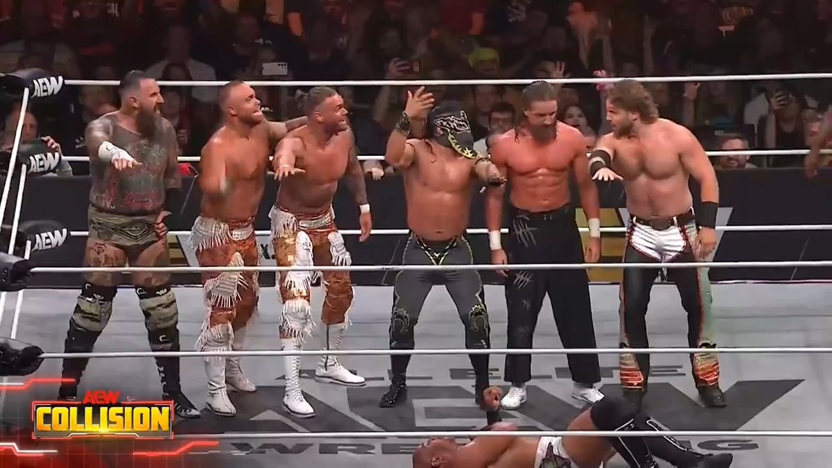 Jay White Macarena AEW Collision