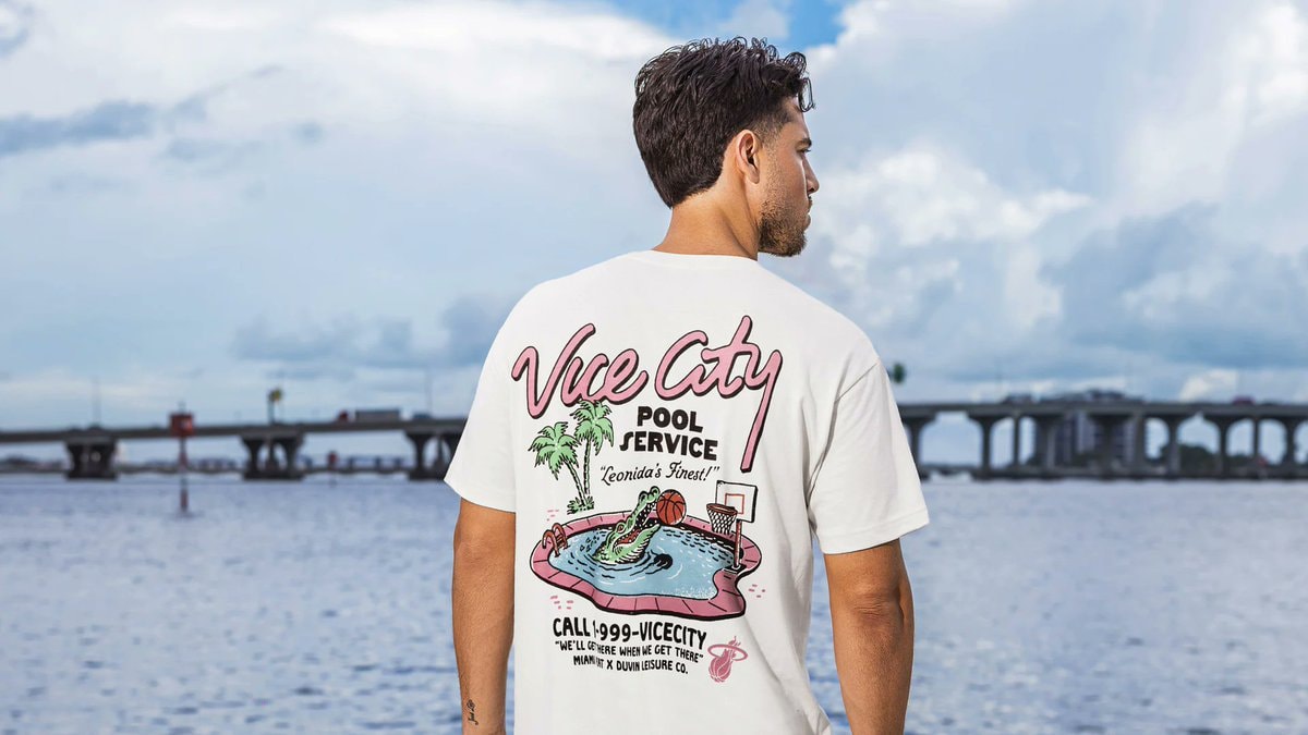 Miami HEAT Vice City merch (photo 3 of 4)