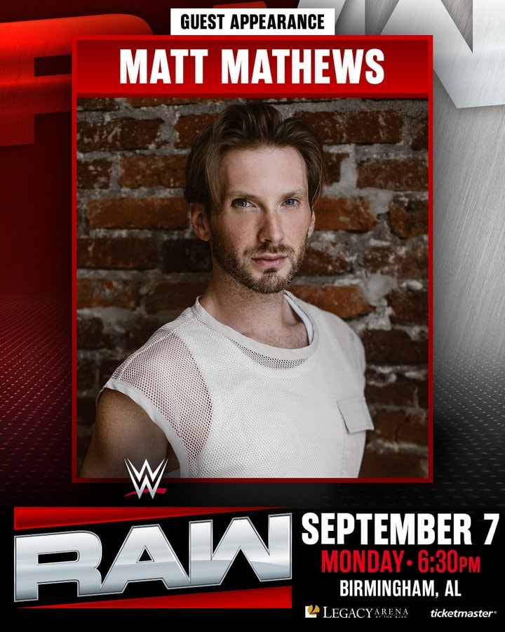 Matt Matthews WWE Raw guest appearance