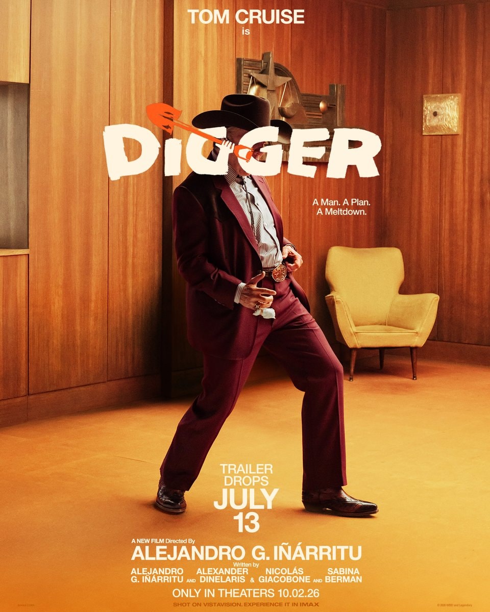 Tom Cruise DIGGER poster Tom Cruise DIGGER poster
