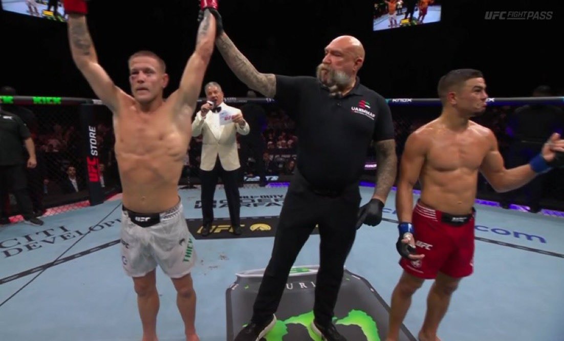 Colby Thicknesse wins UFC fight