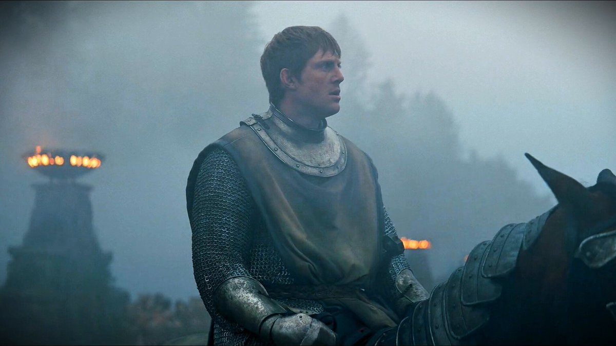 Baelor Targaryen stands with Dunk