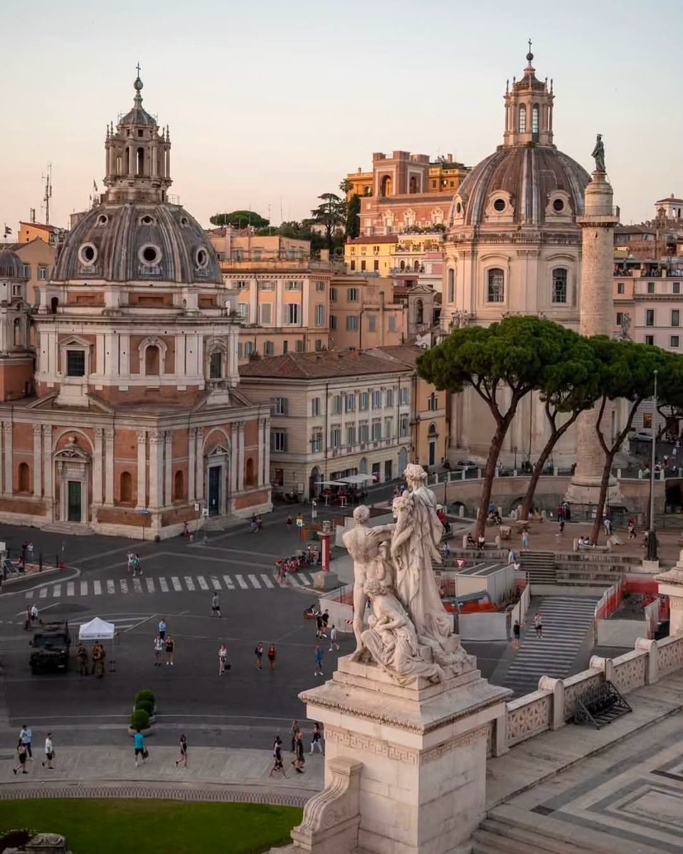 Rome Italy grand sculpture piazza Rome Italy grand sculpture piazza
