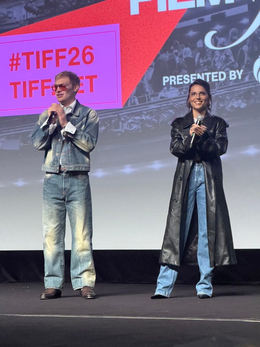 Curry Barker and Inde Navarrette at TIFF