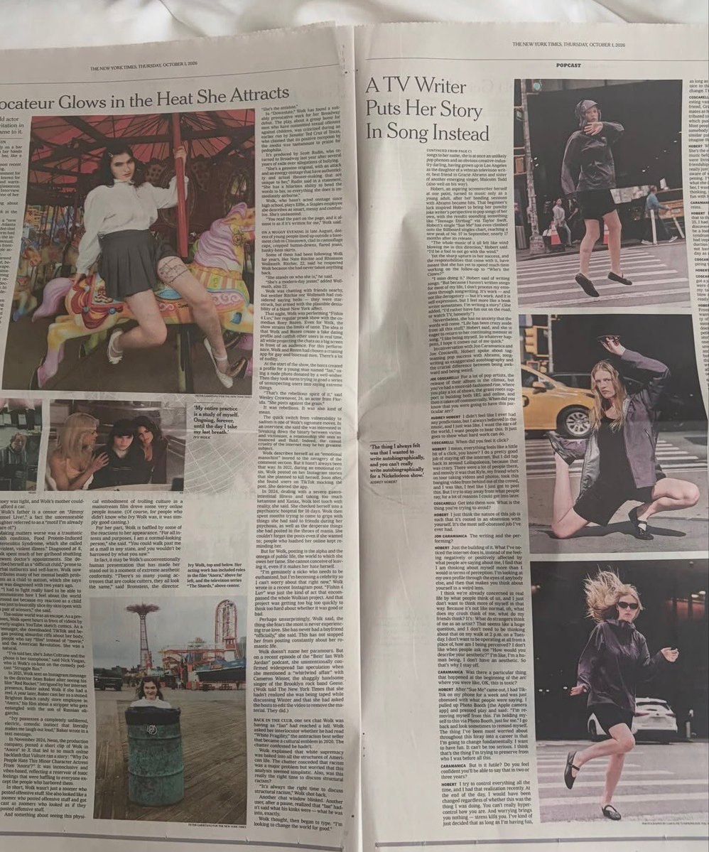 Audrey Hobert New York Times Arts (photo 2 of 2)