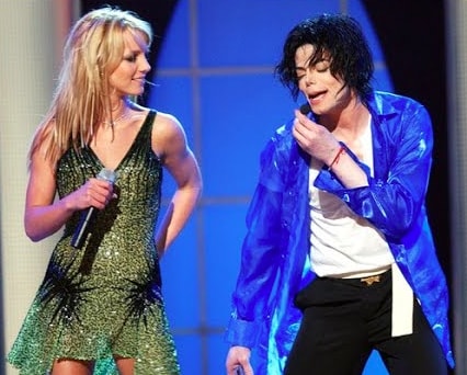 Michael Jackson and Britney Spears 2001 Stage (photo 2 of 2)