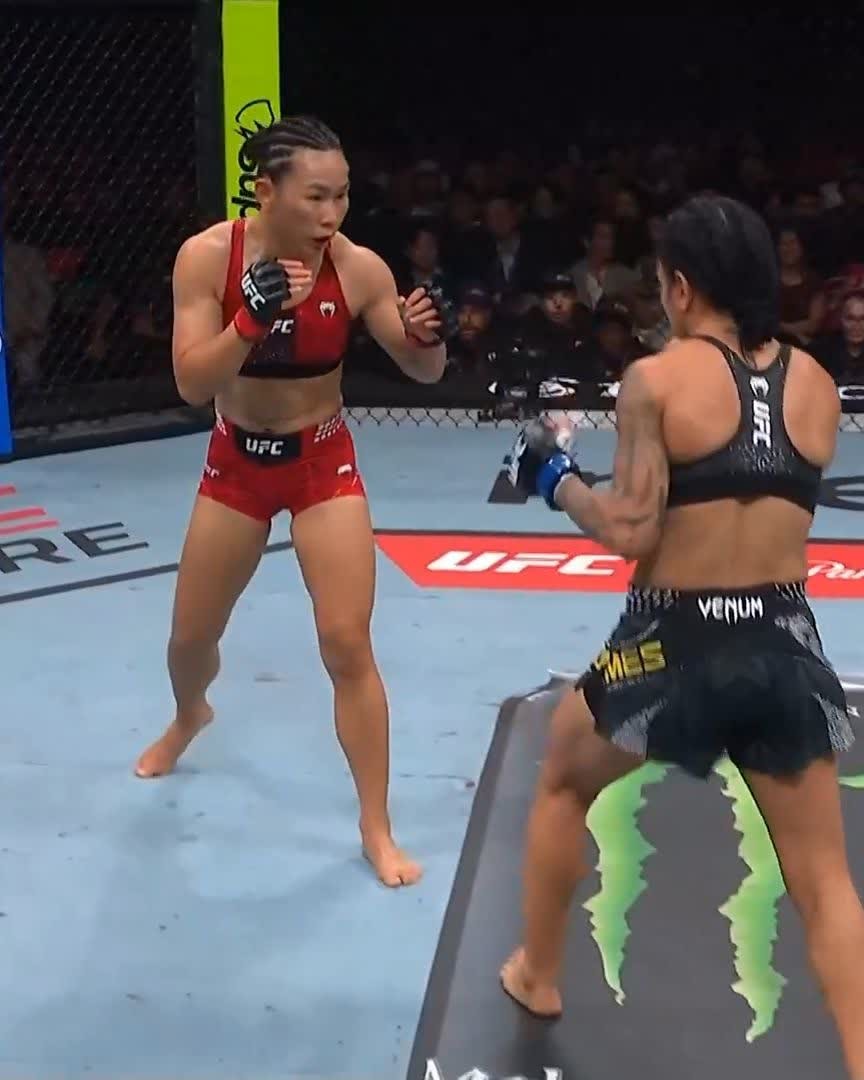 Denise Gomes UFC Shanghai knockout