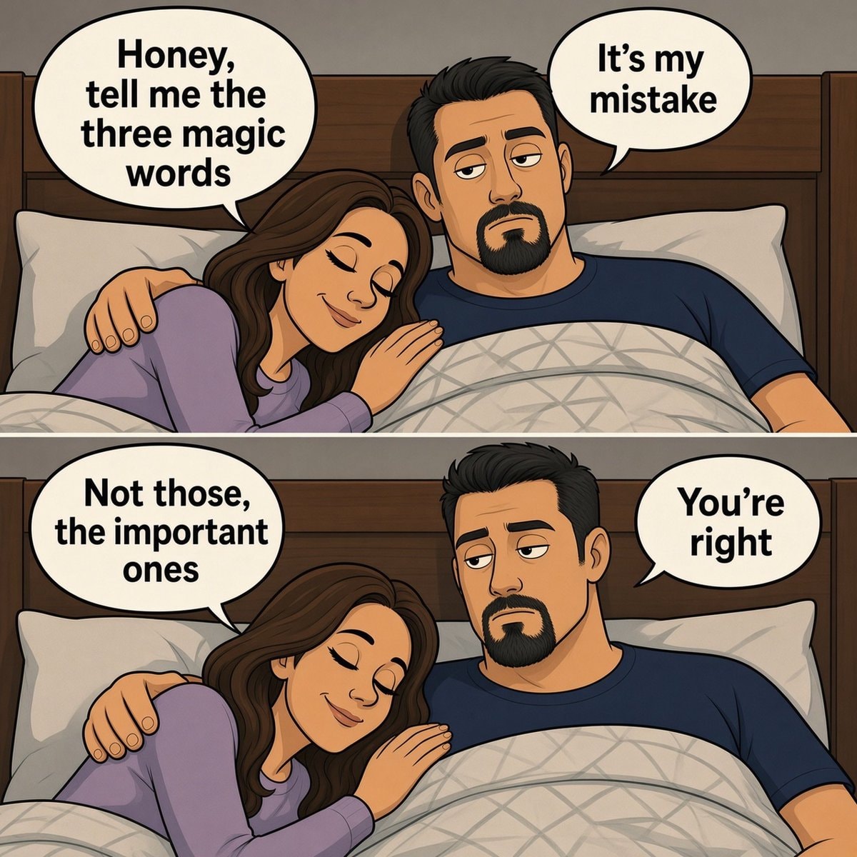 three magic words comic