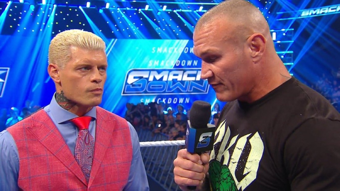 Randy Orton vs Cody Rhodes SmackDown Randy Orton vs Cody Rhodes SmackDown