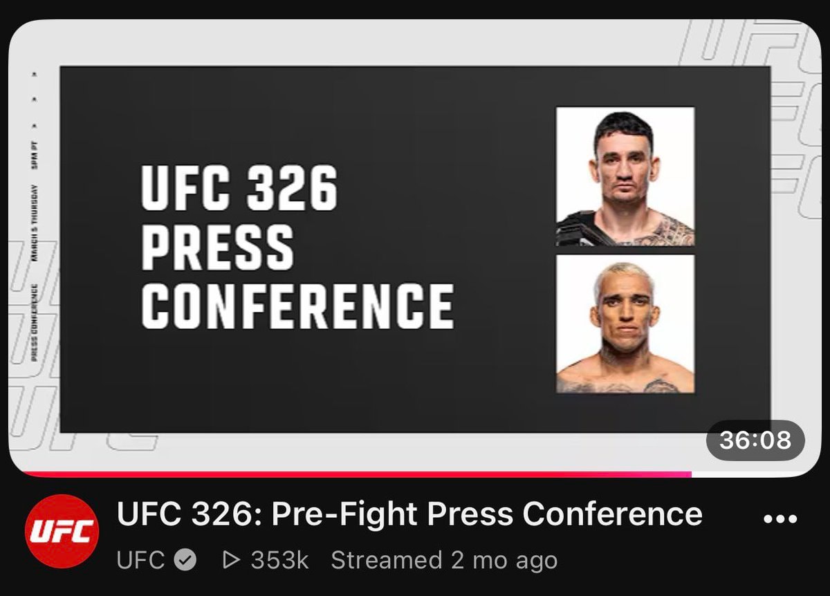 UFC 328 Press Conference 🤯 (photo 3 of 3)