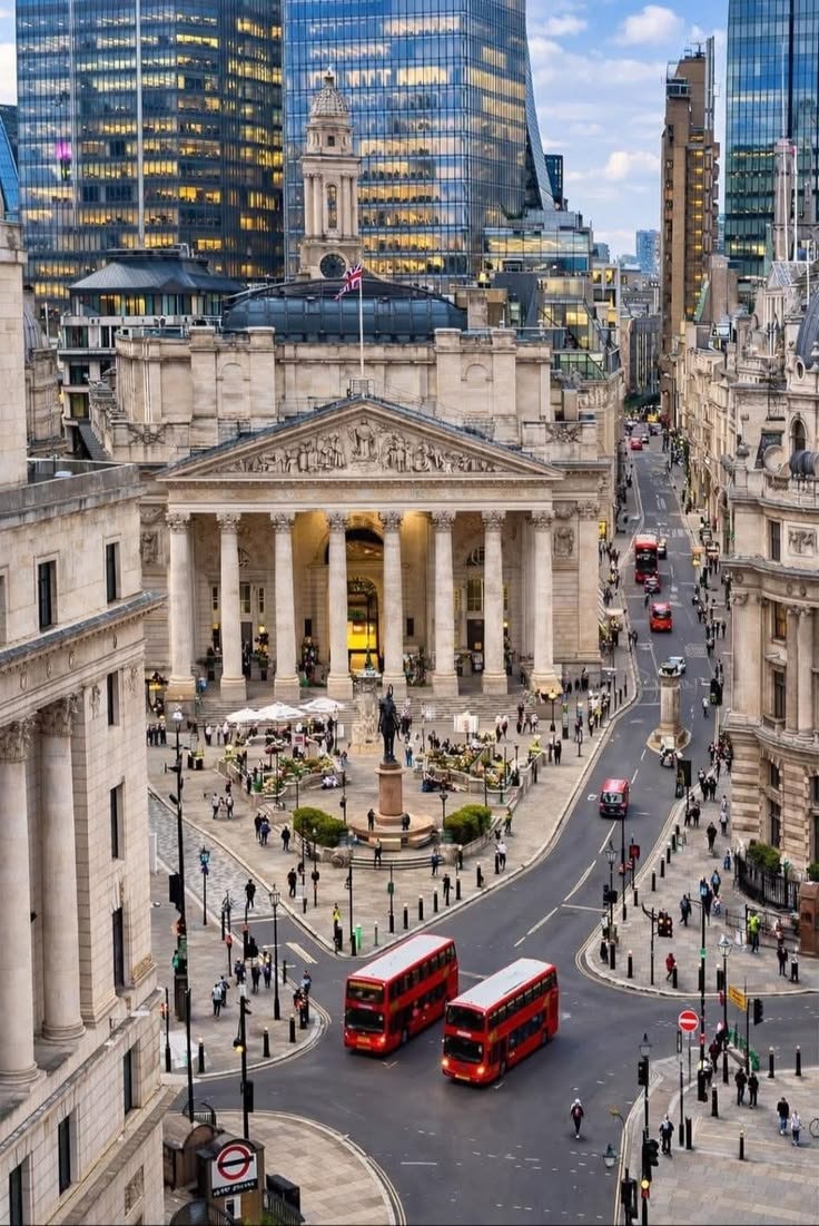 London United Kingdom city scene