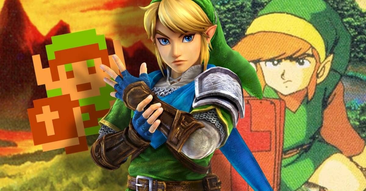 Link evolution across Zelda games