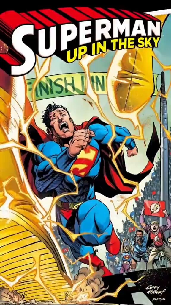 Superman beats Flash in charity race