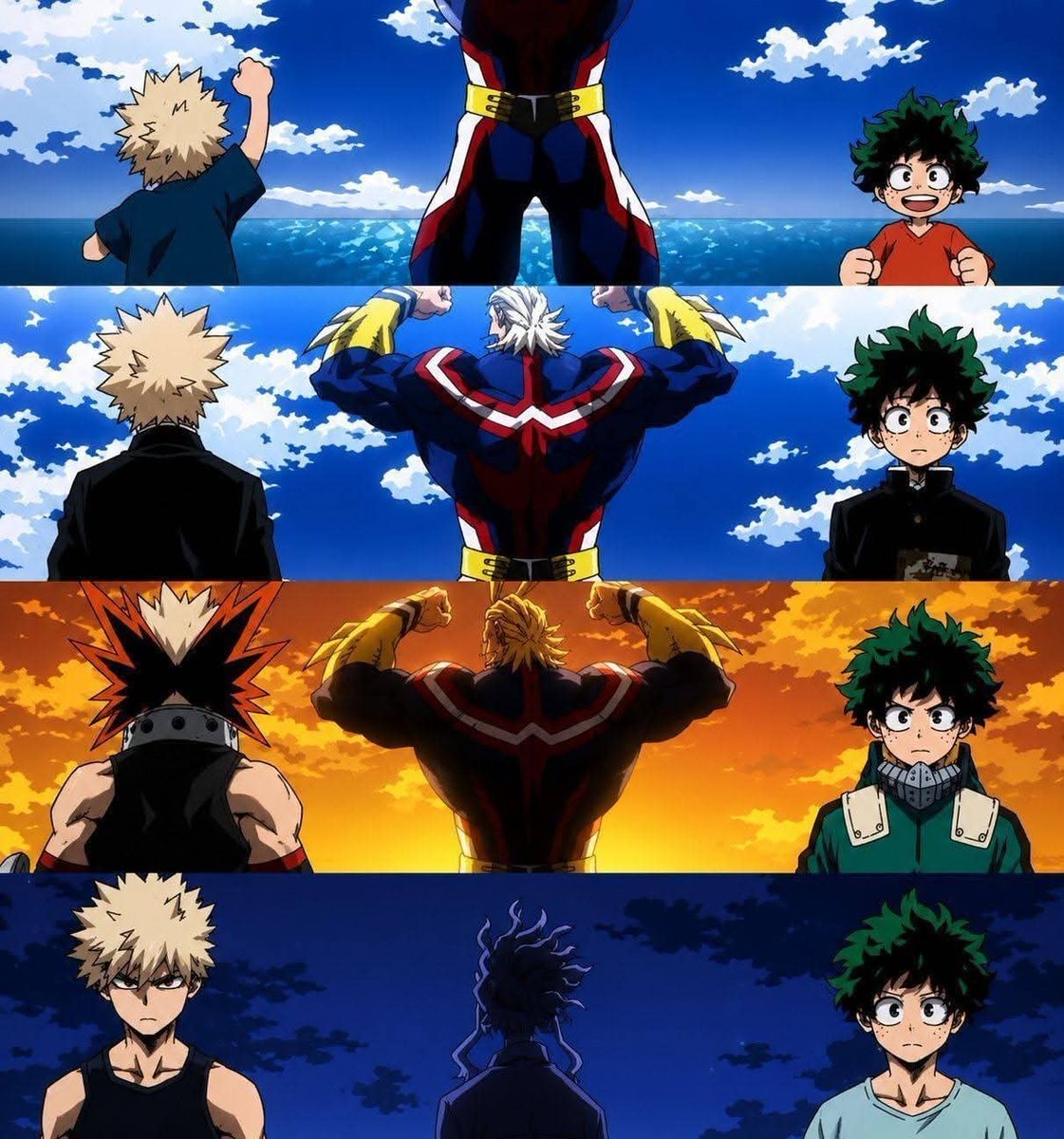 My Hero Academia collage