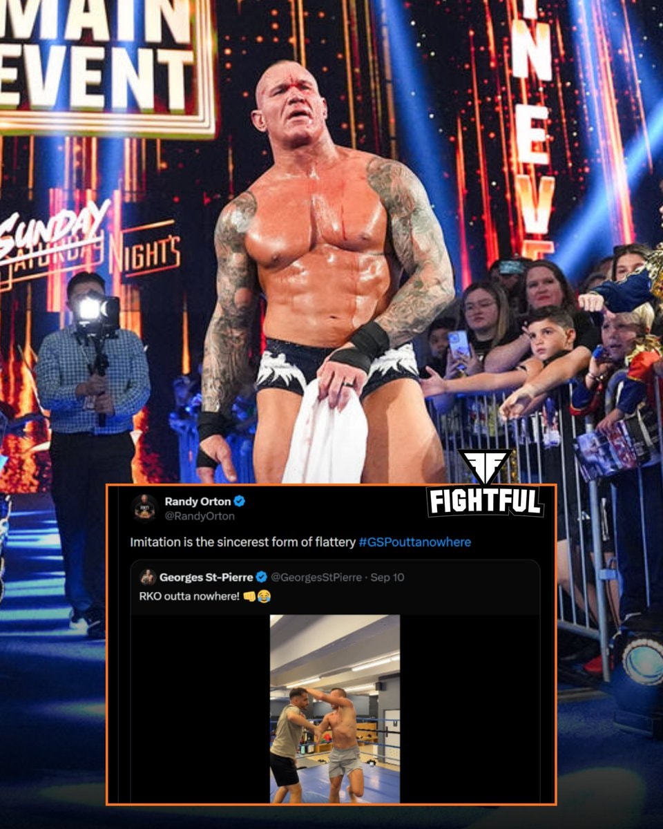 Randy Orton on GSP RKOs