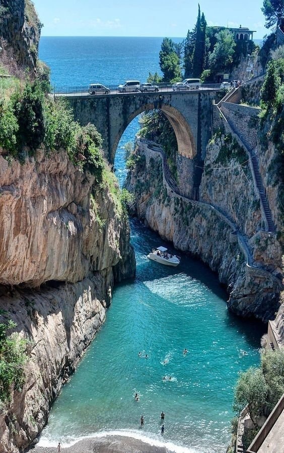 Furore Fjord Amalfi Coast Italy