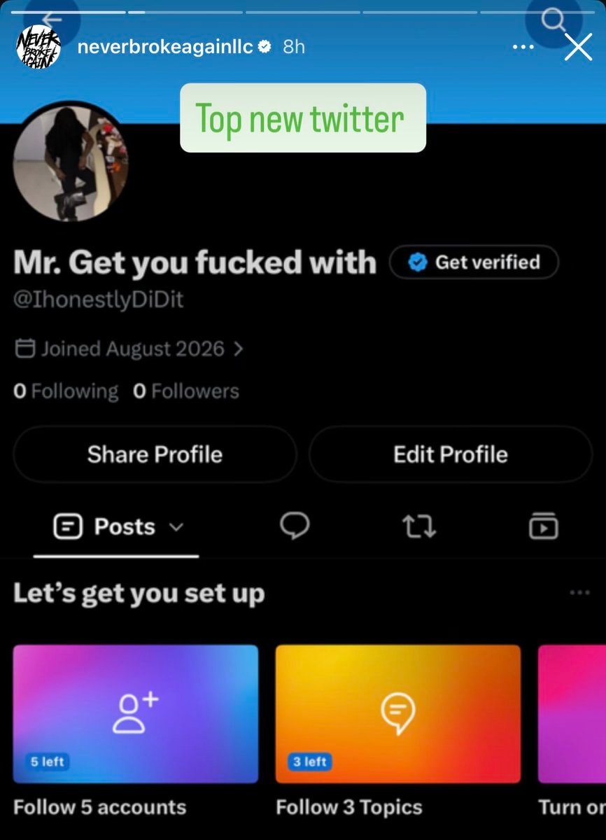 NBA YoungBoy new Twitter X account (photo 2 of 2)