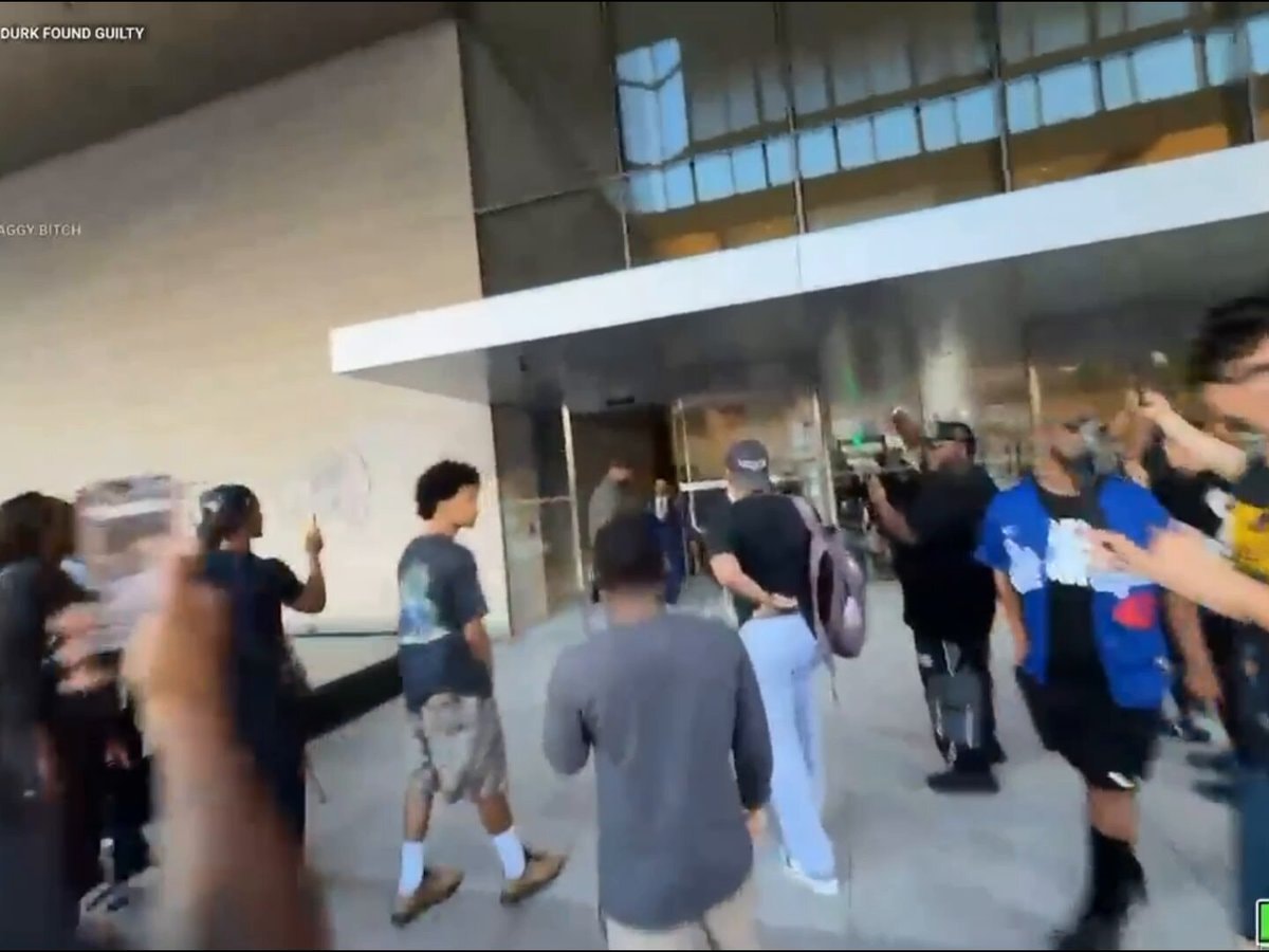 Ross swarmed outside courthouse after Lil Durk verdict