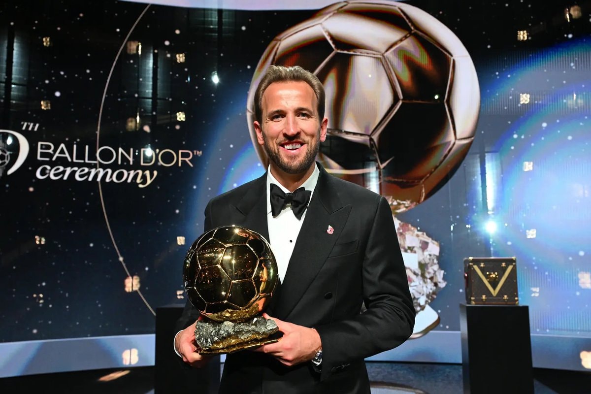 Harry Kane golden soccer ball