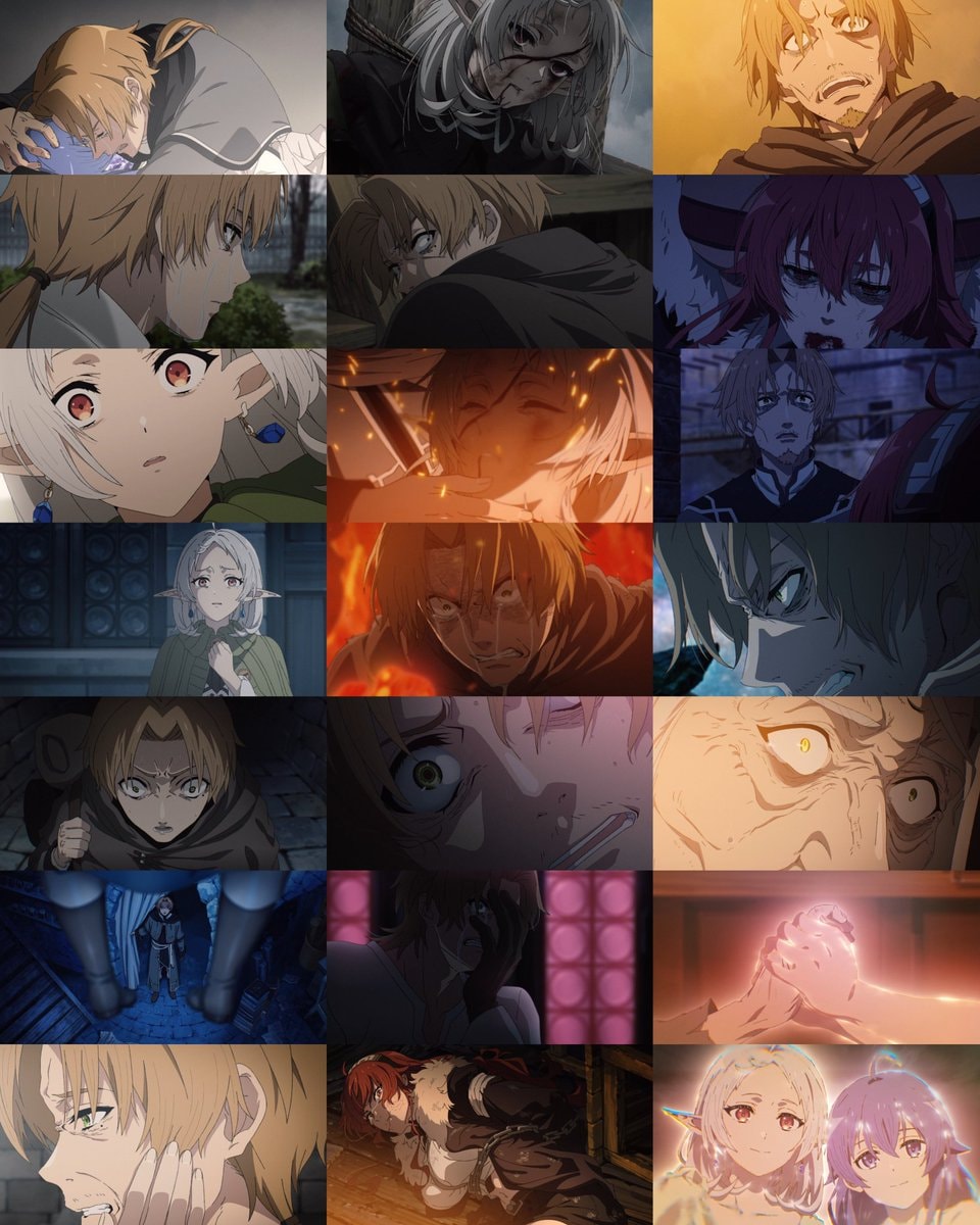 Mushoku Tensei Rifujin na Magonote reaction