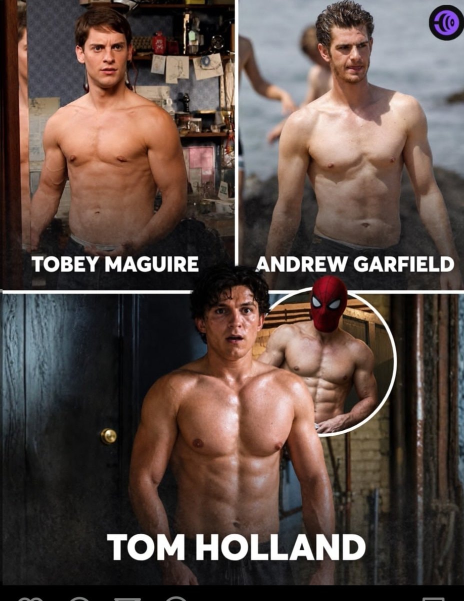 Tom Holland Spider-Man physique