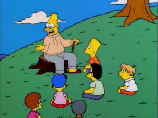 Grandpa Simpson story