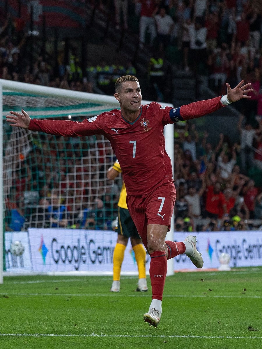 Cristiano Ronaldo goal celebration