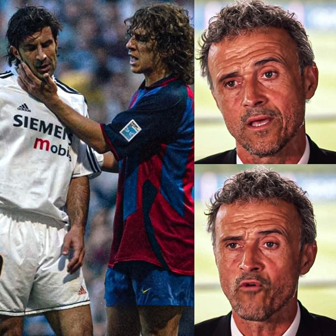 Luis Enrique Figo Camp Nou fear Luis Enrique Figo Camp Nou fear