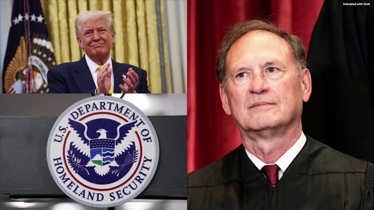 Trump DHS seal Alito ruling