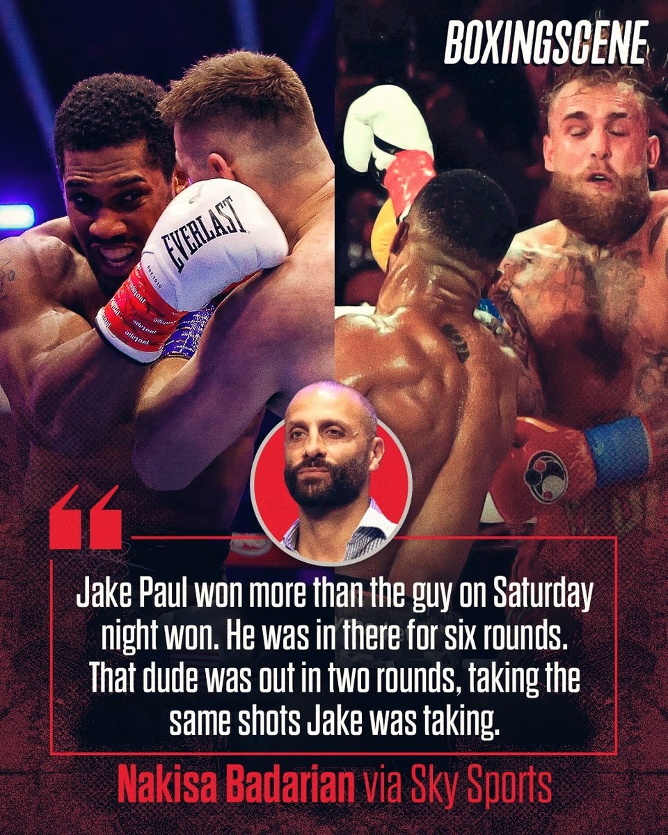 Jake Paul vs Kristian Prenga Anthony Joshua comparison