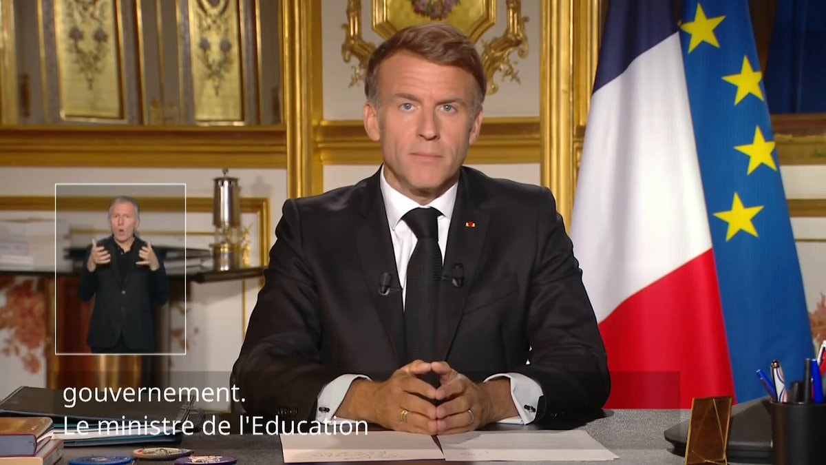 Macron addresses France amid riots Macron addresses France amid riots
