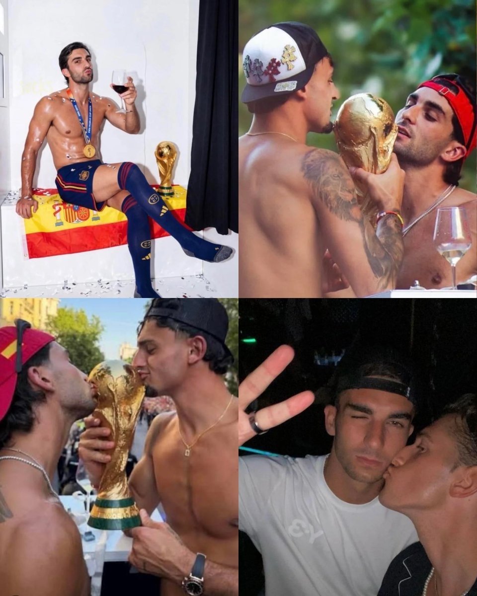 Ferran Torres World Cup celebration (photo 2 of 2)