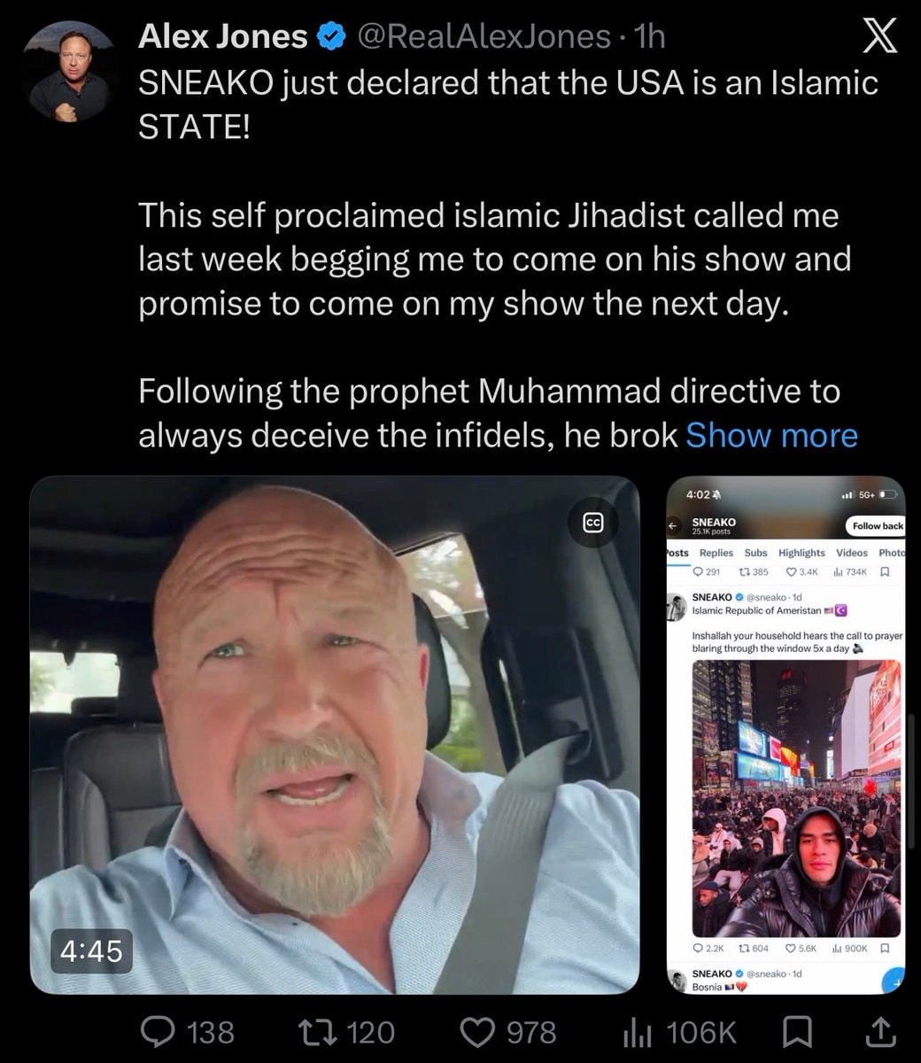 Alex Jones calls out Sneako (photo 2 of 3)