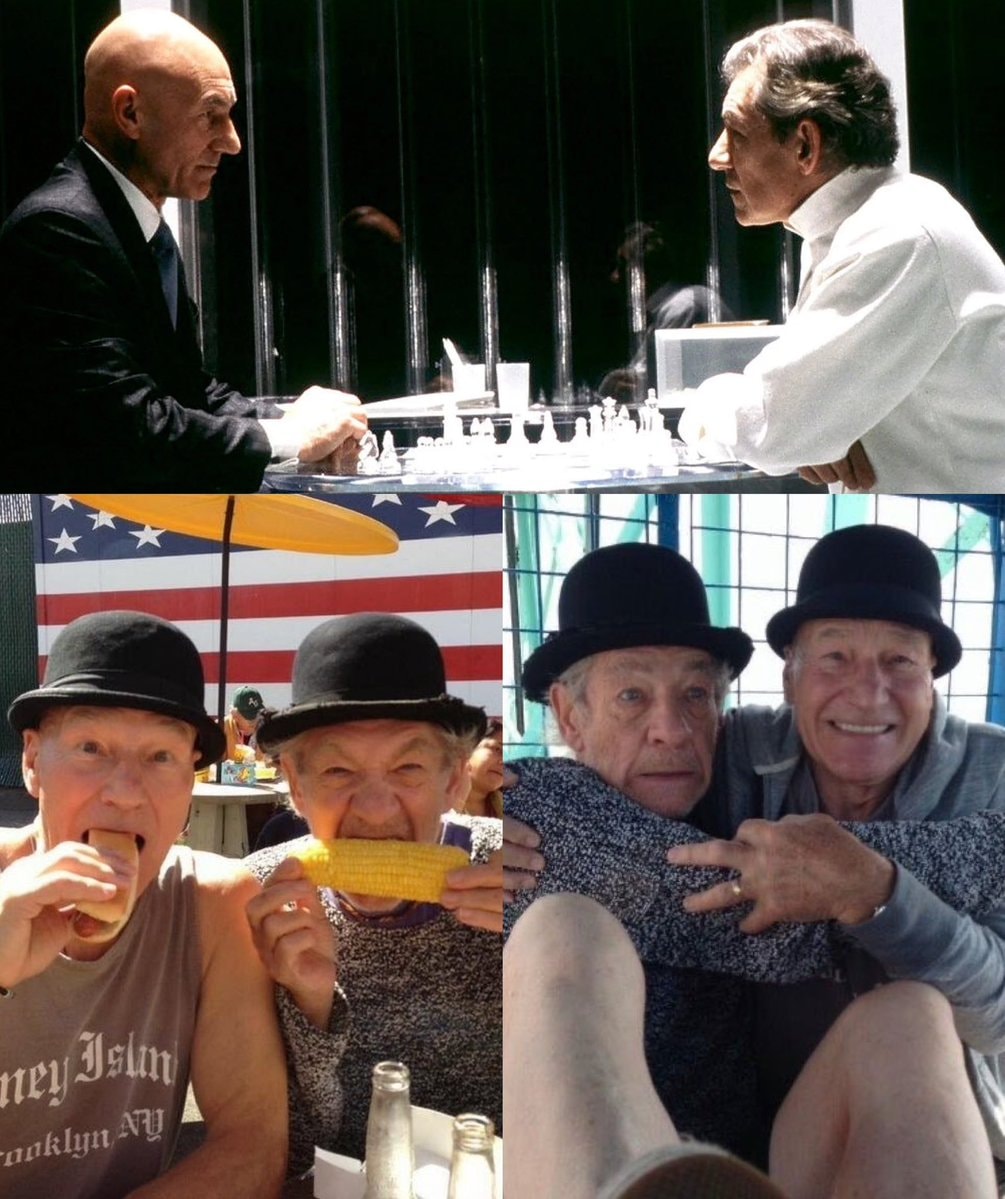Ian McKellen tribute to Patrick Stewart