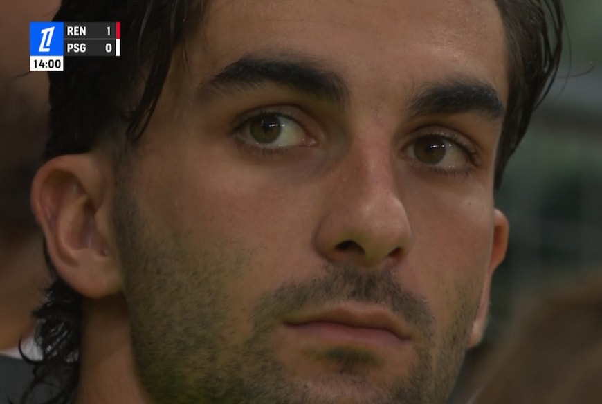 Ferran Torres bench reaction PSG Ferran Torres bench reaction PSG